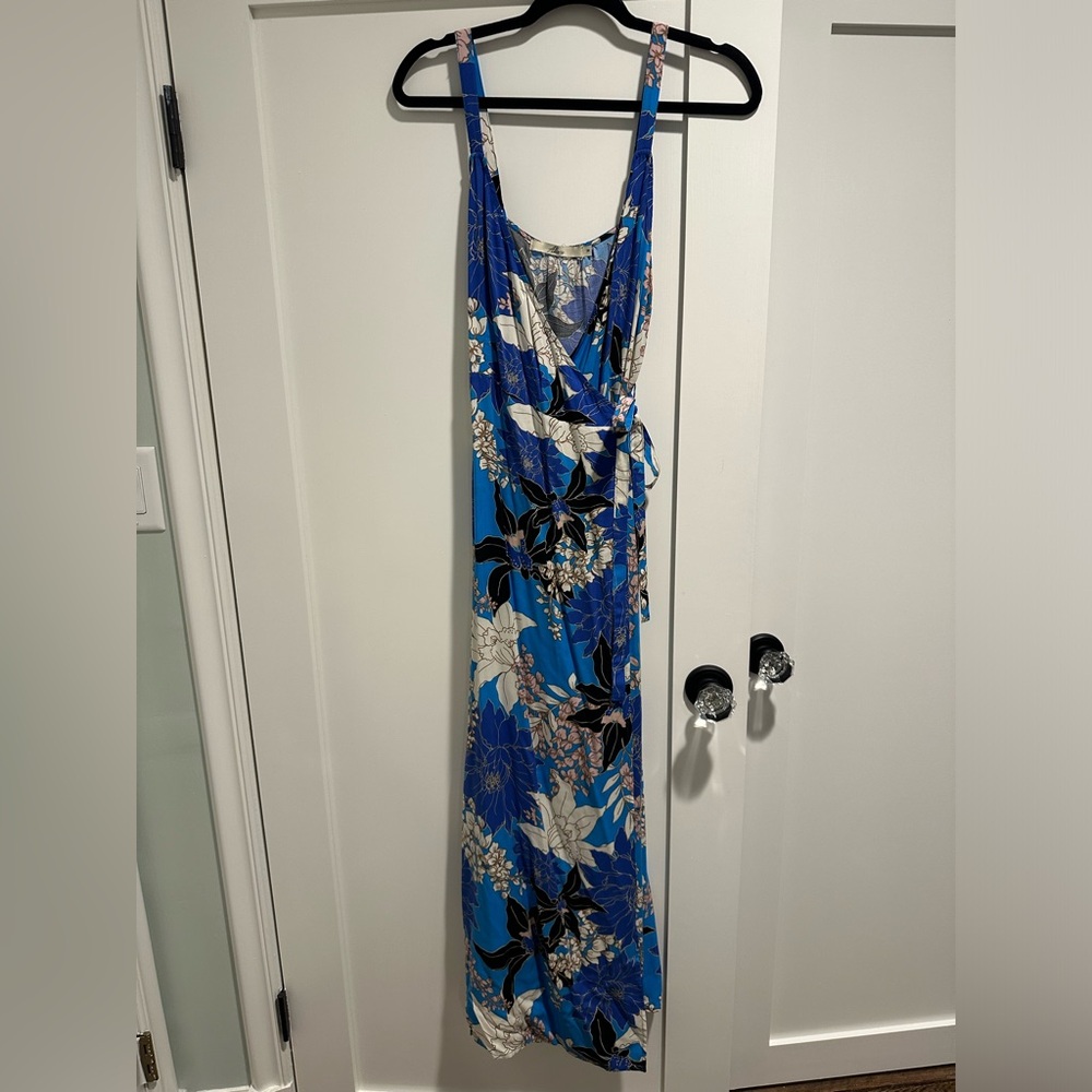 Boutique Floral Wrap Maxi Dress